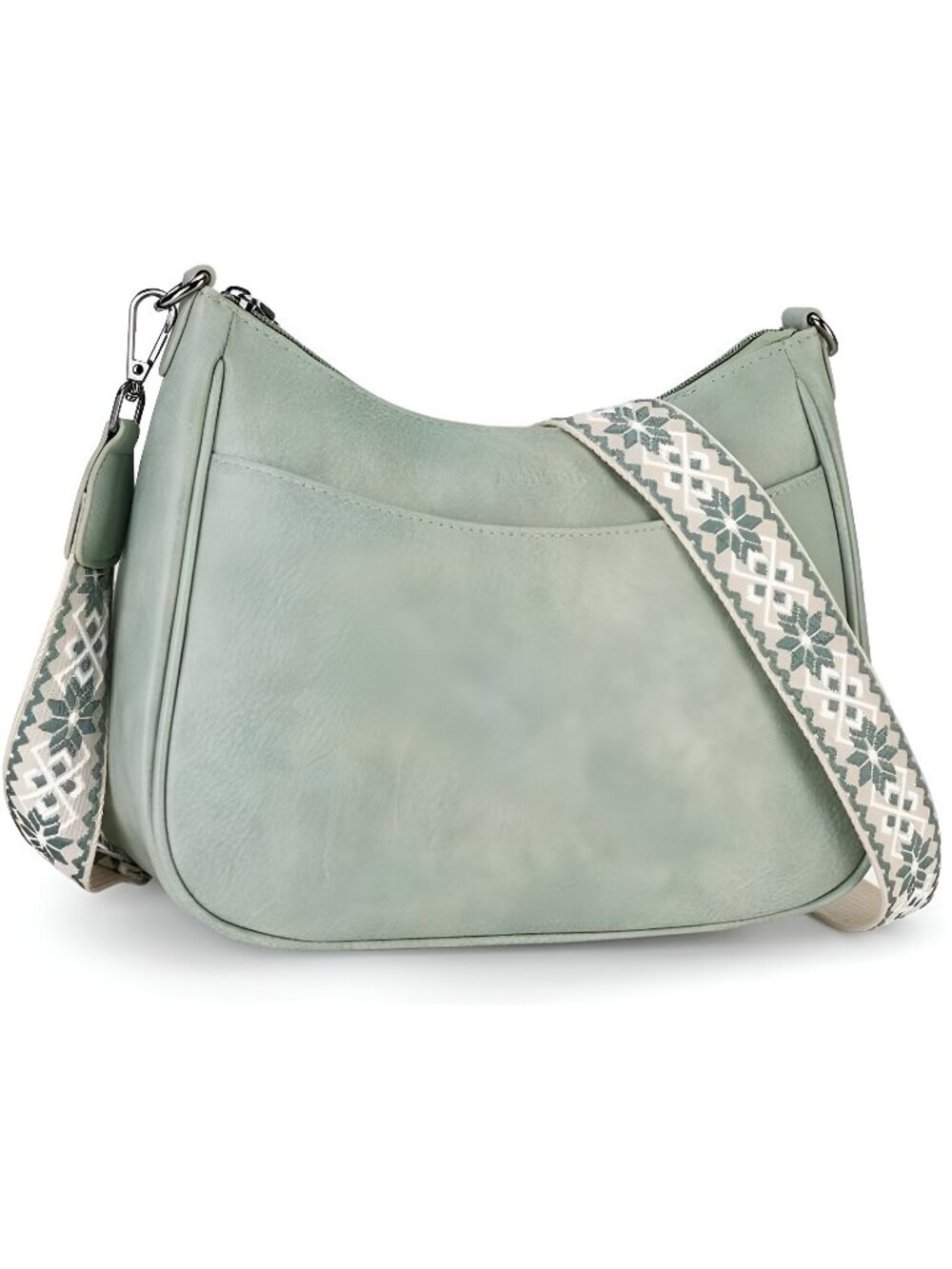 Trendy Leather Crossbody Purse with Adjustable Strap, Women's Shoulder